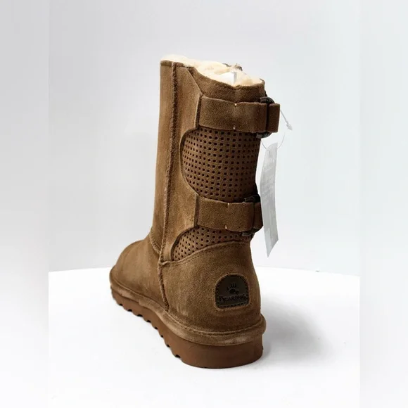 BearPaw Women’s Winter Boot (11 inch Tall), Clara Wide, Hickory, size 9 - New - Picture 3 of 7